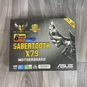 ASUS Sabertooth X79 Rev 1.02 Intel X79 LGA 2011 SATA 6Gb/s ATX Motherboard NEW